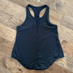 ZYIA Black Effortless Tank- Long